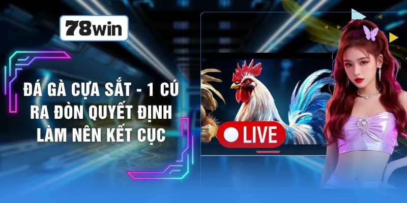 Đá Gà Cựa Sắt - 1 Cú Ra Đòn Quyết Định Làm Nên Kết Cục