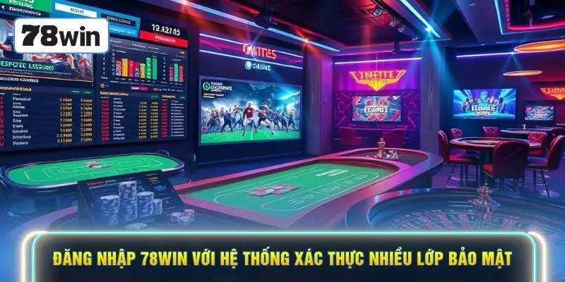 Đăng nhập 78WIN với hệ thống xác thực nhiều lớp bảo mật