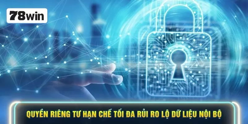 Quyền riêng tư hạn chế tối đa rủi ro lộ dữ liệu nội bộ